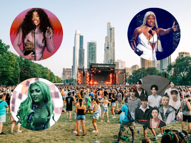 Lollapalooza第2天:SZA, Megan Thee Stallion, Stray Kids, Chapelle Roan等